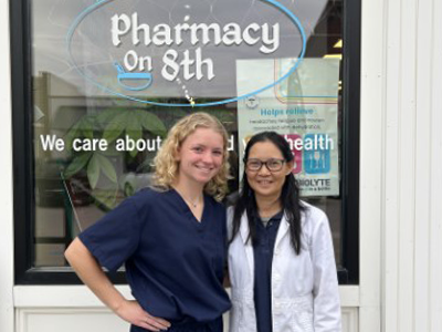 Halle Hazelett internship at Pharmacy at the University of Iowa