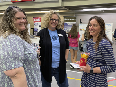 WLC staff with school counselor partners