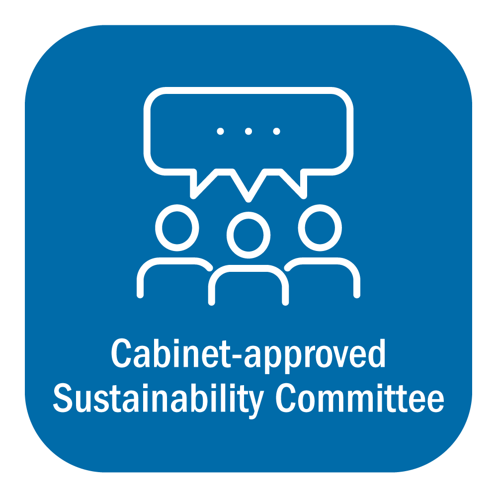 Cabinet-approved Sustainability Committee